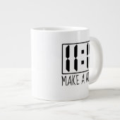 11:11 wünscht Jumbo-Tasse (Vorderseite Rechts)