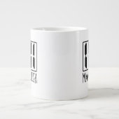 11:11 wünscht Jumbo-Tasse (Vorderseite)