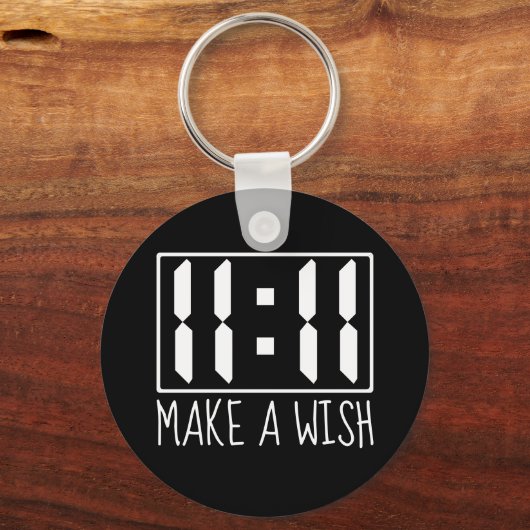 11:11 wünscht schlüsselanhänger (Vorderseite)