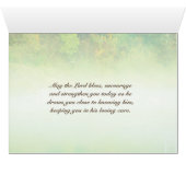 11:28 Come to Me I will give you rest Card (Innenansicht Horizontal (Unten))