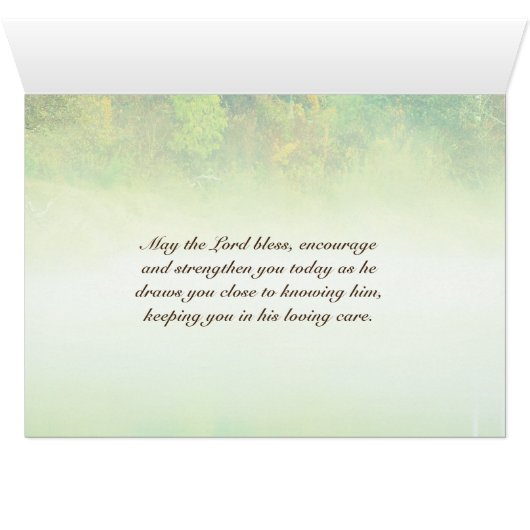 11:28 Come to Me I will give you rest Card (Innenansicht Horizontal (Unten))