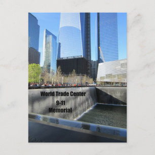 11.9.11 Memorial, World Trade Center, New York Cit Postkarte