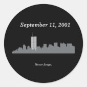 11.9.Vector Memorial Runder Aufkleber (Vorderseite)