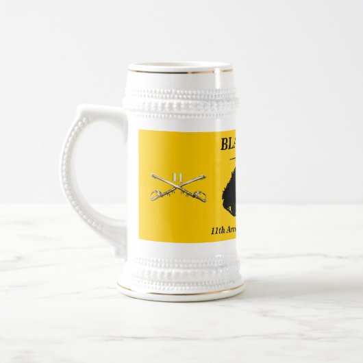 11. ACR ACAV u. Säbel-weiße Reise-Tasse Bierglas (Links)