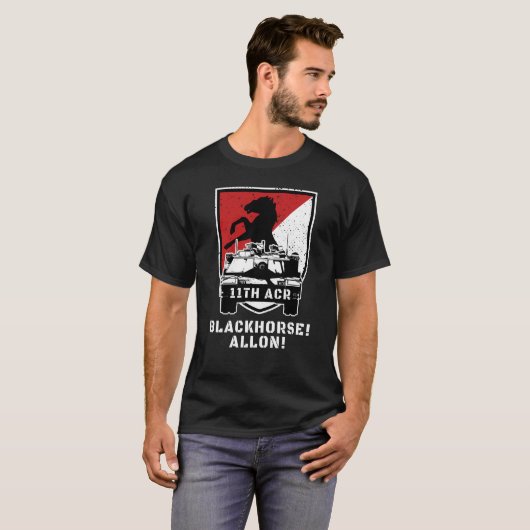 11. ACR: Die Krieger des Schwarzpferdes T-Shirt (Vorne ganz)