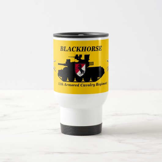 11. ACR M551 Sheridan u. gekreuzte Säbel-Tasse Reisebecher (Mittel)