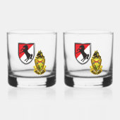 11. ACR Rüstung der Kavallerie Whiskyglas (Vorderseite)