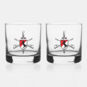 11. ACR Rüstung der Kavallerie Whiskyglas (Vorderseite)