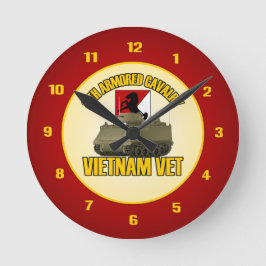 11. ACR Vietnam ACAV Runde Wanduhr