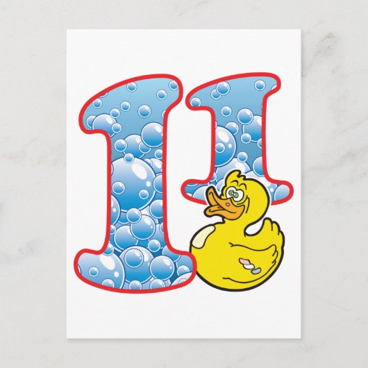 11 Alter Duck Postkarte (Vorderseite)