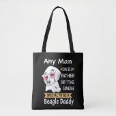 11 Any Man Beagle Daddy Tasche (Vorderseite)