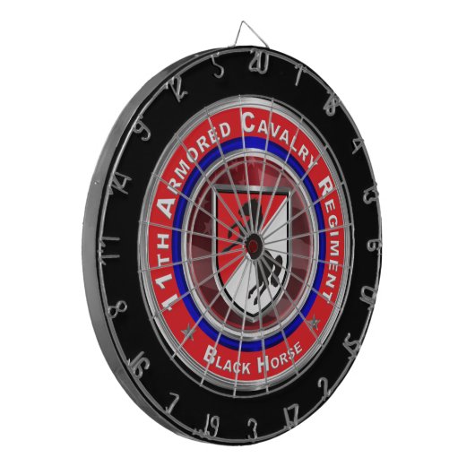 11. Armored Cavalry ACR Dartscheibe (Vorderseite Links)