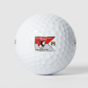 11. Armored Cavalry Regiment "Black Horse" Golfball