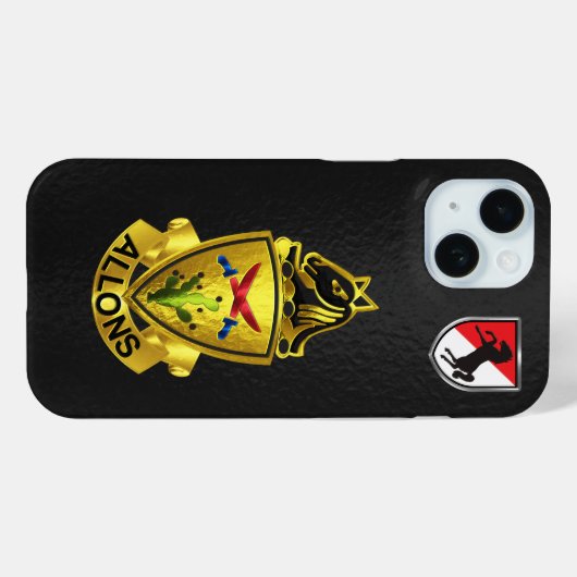 11. Armored Cavalry Regiment Case-Mate iPhone Hülle (Rückseite (Horizontal))