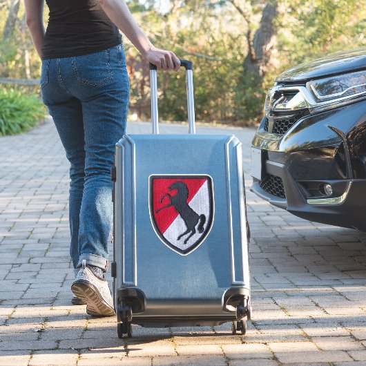 11. Armored Cavalry Regiment Fort Meade Contour Aufkleber (Koffer Insitu)