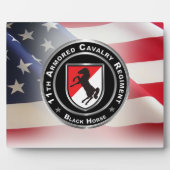 11. Armored Cavalry Regiment Fotoplatte (Vorderseite)