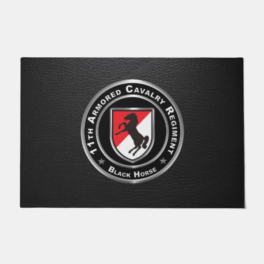 11. Armored Cavalry Regiment Fußmatte (Vorderseite)