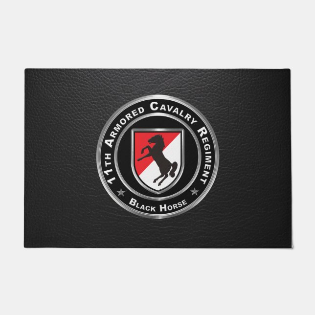 11. Armored Cavalry Regiment Fußmatte (Vorderseite)