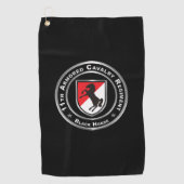 11. Armored Cavalry Regiment Golfhandtuch (Vorderseite)