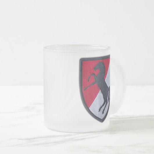 11. Armored Cavalry Regiment OPFOR Fort Meade Mattglastasse (VorderseiteRechts)