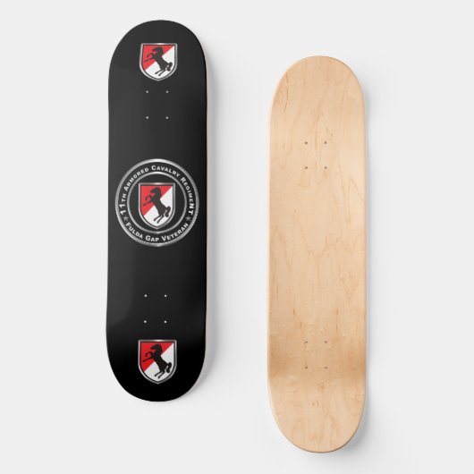 11. Armored Cavalry Regiment Skateboard (Vorderseite)