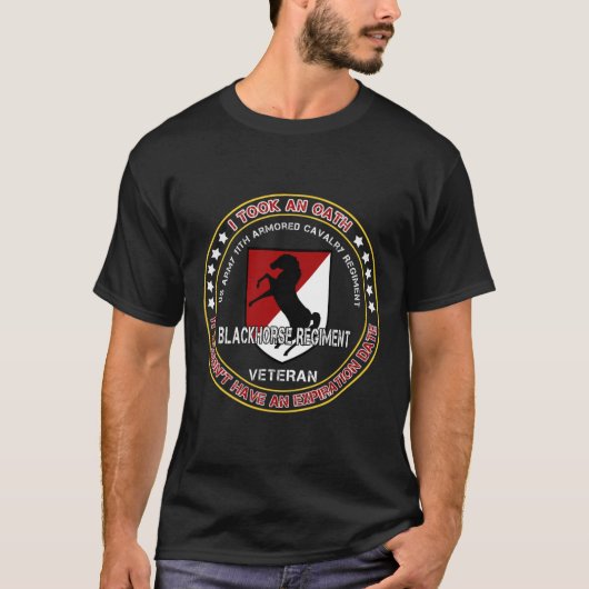 11. Armored Cavalry Regiment Veteran US Army T-Sh T-Shirt (Vorderseite)