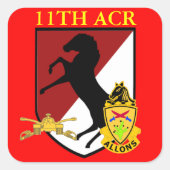 11. ARMORED CAVALRY STICKERS (Vorderseite)