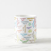 11. August Geburtstags-Tasse Kaffeetasse (Mittel)
