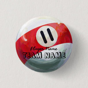 11 Ball Button