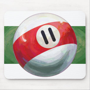 11 Ball Mousepad