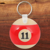 "11 Ball" Schmuck für Baskenball Schlüsselanhänger (Vorderseite)