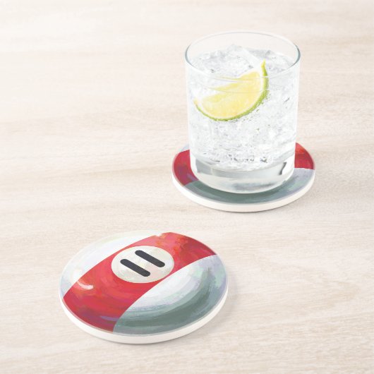 11 Ball Untersetzer (Seite)