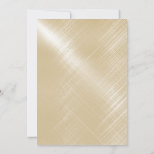 11. Balloons Black Gold Geburtstag Einladung (Rückseite)