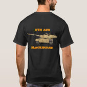 11. Behälter ACR-Rüstungs-M1 Abrams T-Shirt (Rückseite)