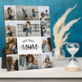 11 Benutzerdefinierte Fotocollage Beste Mutter übe Fotoplatte (Seite)