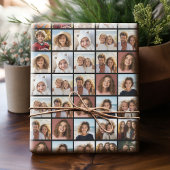 11 Bild-Collage Muster - Benutzerdefiniertes Gitte Geschenkpapier