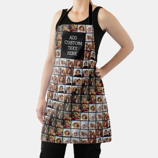11 Bild-Collage-Muster - Benutzerdefiniertes Monog Schürze (InSitu)
