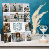 11 Boy Mama Custom Photo Collage Fotoplatte (Seite)