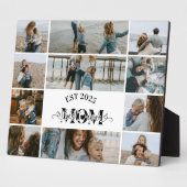 11 Custom Photo Collage Best Mom Ever Fotoplatte (Seite)