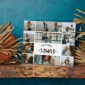 11 Custom Photo Collage Best Mom Ever Fotoplatte (Seite)