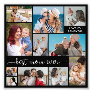 11 Foto Collage Beste Mama je Foto Erweiterung