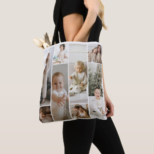 11 Foto-Collage-Vorlage personalisiert Tasche
