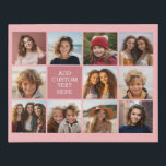 11 Foto Industriebox-Bezeichnung - Koralle Künstlicher Leinwanddruck<br><div class="desc">Verwenden Sie bis zu 11 quadratische oder selbstständige Fotos,  um ein einzigartiges und persönliches Geschenk zu schaffen. Wenn Sie die Bilder anpassen müssen,  klicken Sie auf das Werkzeug anpassen,  um Änderungen vorzunehmen.</div>