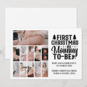 11 Foto Mama wird Weihnachten Schwangerschaft (Vorne/Hinten)