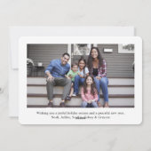 11 Foto Script Frohe Weihnachten Jahr in Überprüfu (Rückseite)