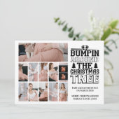 11 Foto Weihnachtsbaum Schwangerschaft Ankündigung (Stehend Vorderseite)