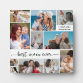 11 FotoCollage Beste Mama je Fotoplatte (Vorderseite)