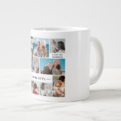 11 FotoCollage Beste Mama je Jumbo-Tasse (Vorderseite Rechts)