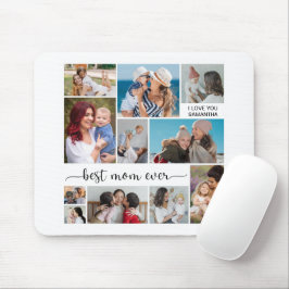 11 FotoCollage Beste Mama je Mousepad
