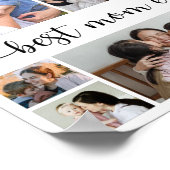 11 FotoCollage Beste Mama je Poster (Ecke)